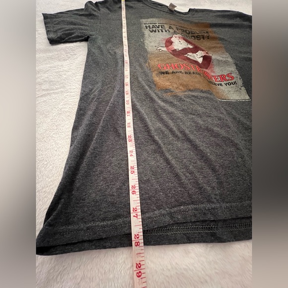 Ghostbusters Stay Puft Grey Tee Shirt - Picture 5 of 5